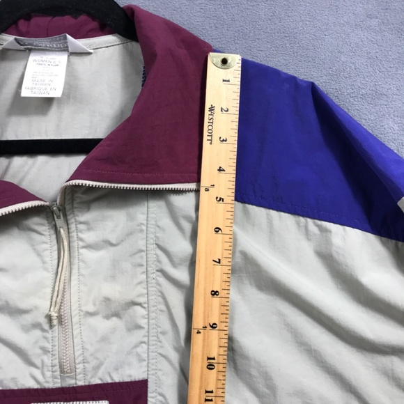 Vintage Columbia Windbreaker Jacket Lightweight Womens Large Retro Outdoor - Picture 8 of 13
